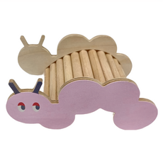 Carno 卡諾 毛毛蟲躲避橋 木頭材質, 毛毛蟲, 1個