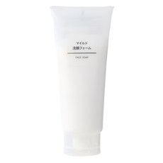 MUJI 無印良品 台灣公司貨 溫和洗面乳, 200g, 1條
