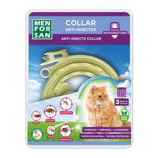 MEN FOR SAN 貓用天然驅蟲項圈 三配方 33cm, 1個