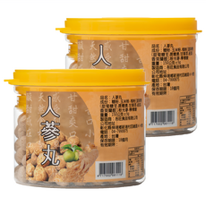 彤旺食品 人蔘丸 酸甜口感, 150g, 2罐