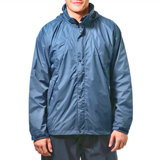 Litume 意都美 中性防水透氣外套, XL, 灰藍