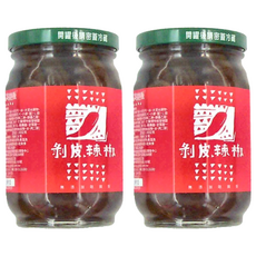 山海經脈 剝皮辣椒, 無添加防腐劑, 400g, 2罐