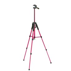 nStylE 東榮電子 霸王 鋁合金三段式三腳架 321S 最高140cm, 粉色, 1個