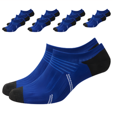 D&G 速效機能毛巾底踝襪-D422 深藍 抑菌除臭 尺寸22-26cm, 男女適用