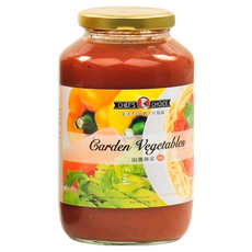 CHEF'S CHOICE 美味大師 義大利麵醬 田園蔬菜 720g 全素, 1罐