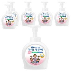 LION 獅王 趣淨 韓國原裝進口 洗手慕斯 檸檬香, 490ml, 6瓶