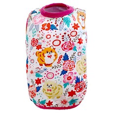 SassyDog 保暖衣 花朵狗狗, 2件