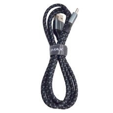 MOMAX ZERO Type-C to USB-A 連接線 堅韌尼龍編織 數據傳輸+充電二合一, 1m, 黑色, 1條