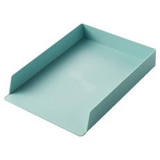 小麥購物 可疊加桌面A4收納盒 L2129, 1層, 北歐藍