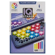 SMART GAMES IQ星星大挑戰 Set, 單人邏輯遊戲，6歲以上, 1盒, 7片