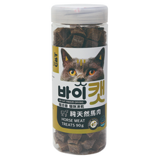 by CAT 喵洽普 貓咪凍乾零食，純天然馬肉，90g, 1罐
