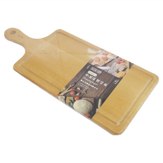 品木屋手把料理砧板, 木色, L, 1個