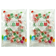 嘉禾 三色糖, 220g, 2袋