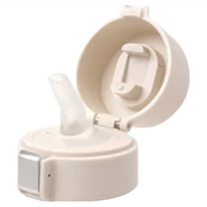 VIIDA Wasser 保溫瓶吸管座 (M) 上蓋Tritan材質 吸管食品級矽膠, 裸膚米, 1個