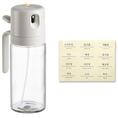 Tidoyo 兩用噴油瓶 + 貼紙, 1組, 500ml
