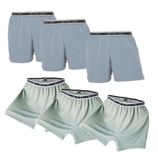 MI MI LEO 彈力織帶男竹炭內褲 6件