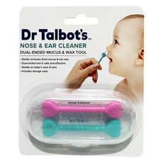 Nuby Dr Talbot's 嬰幼兒耳鼻清潔棒 柔軟棉頭 保護耳鼻 (2支/盒), 1盒