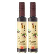 陳稼莊 桑椹醋 無農藥果園 無色素, 250ml, 2瓶