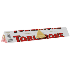 TOBLERONE 瑞士三角 白巧克力, 100g, 1條