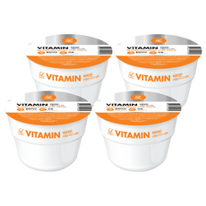 韓國 LINDSAY 台灣公司貨 杯裝軟膜粉 維他命 28g, 1入, 4個