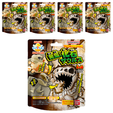 BANDAI 發掘!恐龍化石入浴球，24組, 75g, 5個