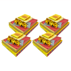 生活King Set #9122 新地基主環保金紙, 4盒, 22.5 x 20 x 3.8cm