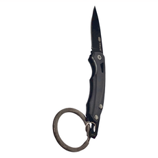 TRUE UTILITY 英國多功能可吊掛折疊刀Slip Knife 吊卡版 8.4 x 1.8 x 0.8cm, 1個, 黑色