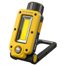 NITECORE 奈特科爾 600流明 多用途工具燈 聚泛雙光源露營燈 紅光 磁吸 附電池 NWL20, 黃色, 1個