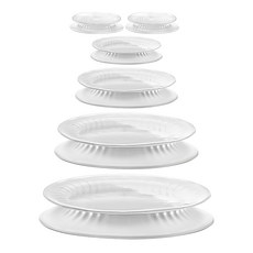 LeKue 矽膠保鮮蓋6件組, 單色, 1組