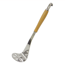 珍珠金屬 木柄土豆壓泥器 Tenderly 日本製 G-3108, 1個