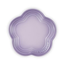 LE CREUSET 花型淺盤 藍鈴紫 精緻餐盤, 小(14.5 x 14.2 x 2.1cm), 1個