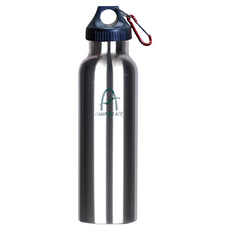 CAMPING ACE 野樂 高真空保溫登山運動水壺 ARC-1560TS, 極光銀, 650ml, 1個