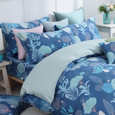 鴻宇寢飾 萊賽爾 天絲300織薄被套 T20157 雙人 180X210CM 台灣製