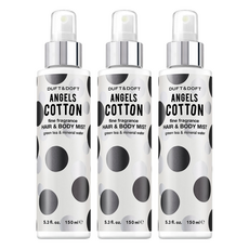 DUFT&DOFT Angels Cotton 身體髮香噴霧 150ml 綠茶和礦泉水, 3瓶