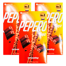 PEPERO 脆心巧棒, 39g, 3盒