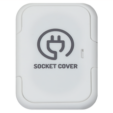 aguard 電源插座保護蓋, 防止兒童觸電, 防止灰塵聚集, 防止異物插入, 120x79 毫米, PP材質, 白色, 4個
