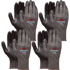 3M 耐用型多用途DIY手套, 灰色, 4雙