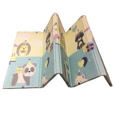 心樂家 雙面8摺遊戲墊, 派對動物