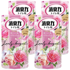 ST 雞仔牌 浴廁消臭力 幸福花朵香, 400ml, 4罐