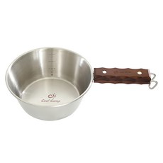 KZM OUTDOOR 超大雪拉碗, 銀色, 1個