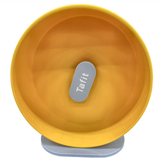 Tafit 它適 撞色跑輪 直徑26cm 高度可調整27-36cm, 黃色, 1個