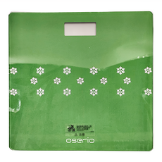 oserio 歐瑟若 電子體重計, 產品型號: BNG-207, 綠色, 1台