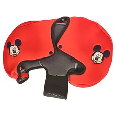 apramo 迪士尼系列 Ostara Fix 兒童安全座成椅布套 700g, 米奇 紅色, 1個