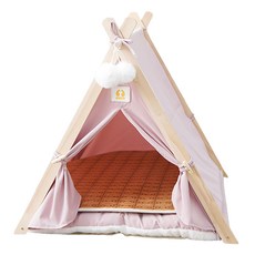 寵物帳篷屋, 1個, 粉色