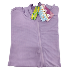 Beatrice 碧翠絲 女款涼感防曬連帽外套 浪漫紫 -3XL