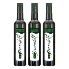 特菈維多 未過濾特級初榨冷壓橄欖油 西班牙原裝進口 高單元不飽和脂肪酸, 500ml, 3瓶