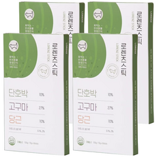 韓國 LORENZ 天然蔬果泥 Set 8入 狗狗零食, 紅薯甜南瓜, 120g, 4盒