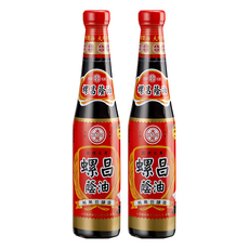 大同醬油 螺寶蔭油 純黑豆釀造, 400ml, 2瓶