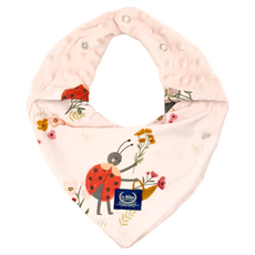 La Millou 圍兜, 顆粒款, 天鵝絨款, 雙面可用, 瓢蟲小園丁, 1件