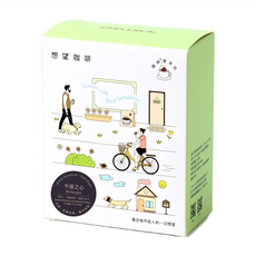 SIMPLEREAL 想望咖啡 午夜之心 浸泡包, 12g, 5包, 1盒